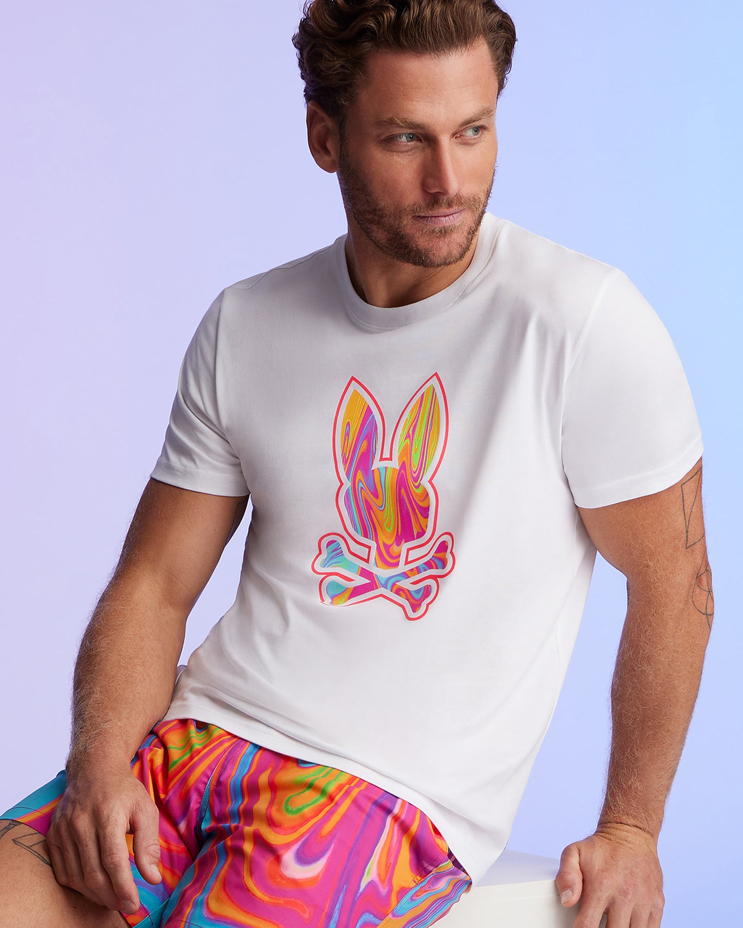 MENS MARTINEZ GRAPHIC TEE - B6U727A2PC
