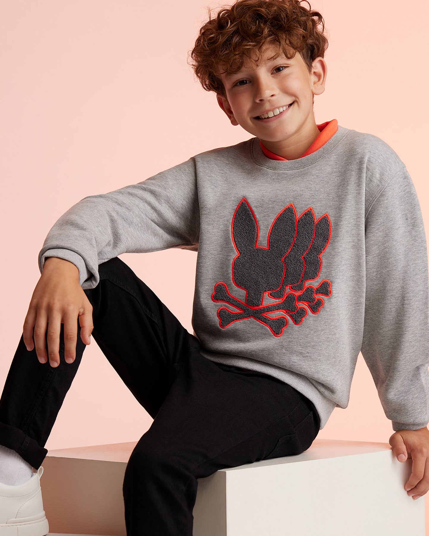 KIDS SACRAMENTO CHENILLE CREW SWEATSHIRT - B0S629A2FT