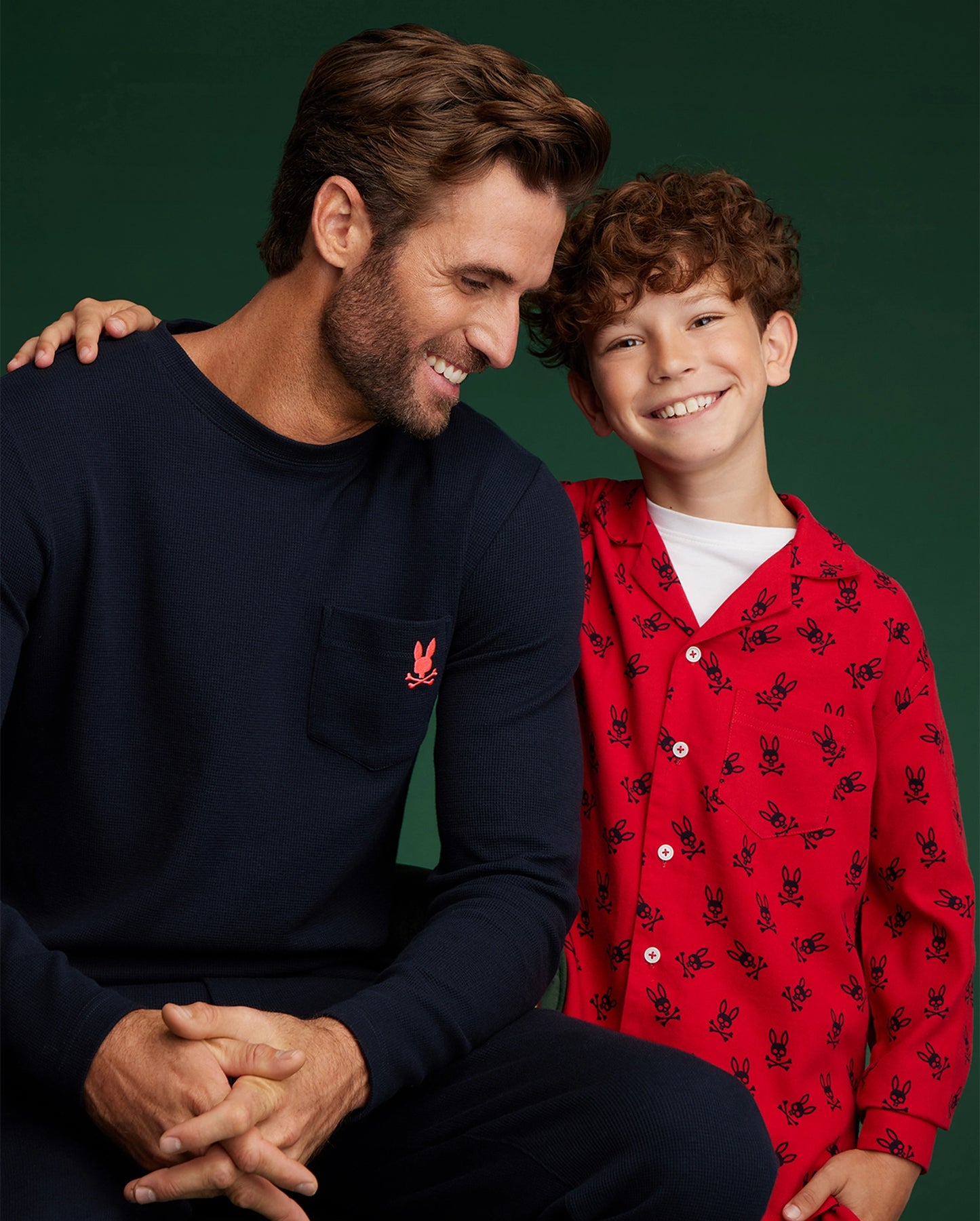 MENS WAFFLE POCKET LONG SLEEVE TEE - B6T672A2CO