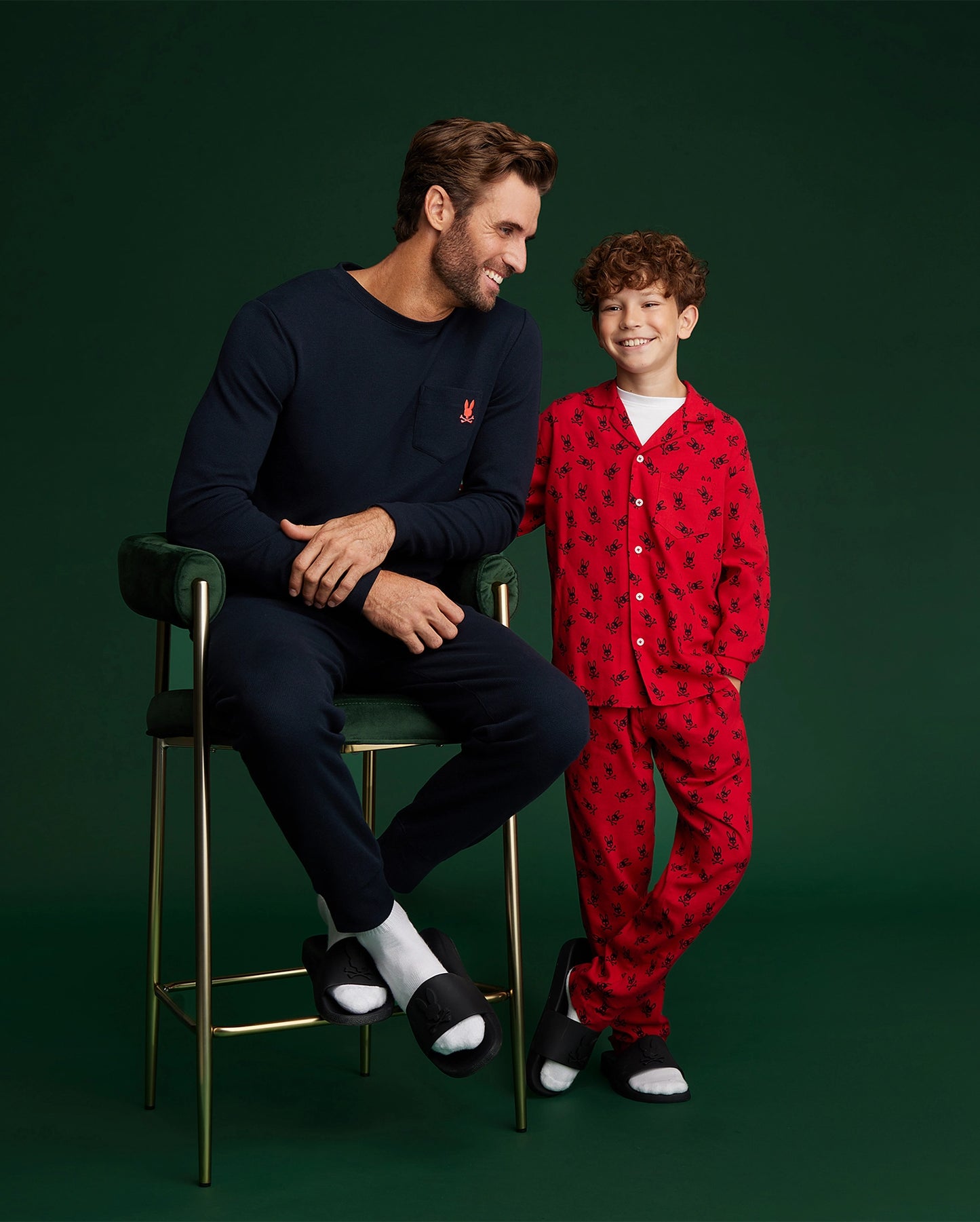 KIDS All OVER BUNNY LOUNGEWEAR SET - B0X670A2CO