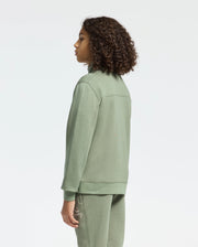 Kids | Kids' Desert 1/4 Mock Zip by Psycho Bunny, featuring a sleek design with an embroidered logo for a modern, stylish look.