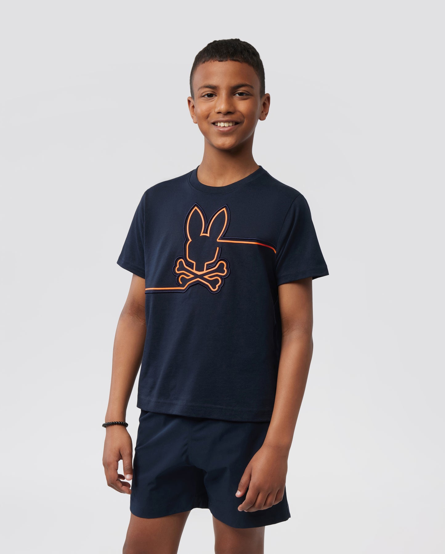 KIDS CHESTER EMBROIDERED GRAPHIC TEE - B0U301Z1PC
