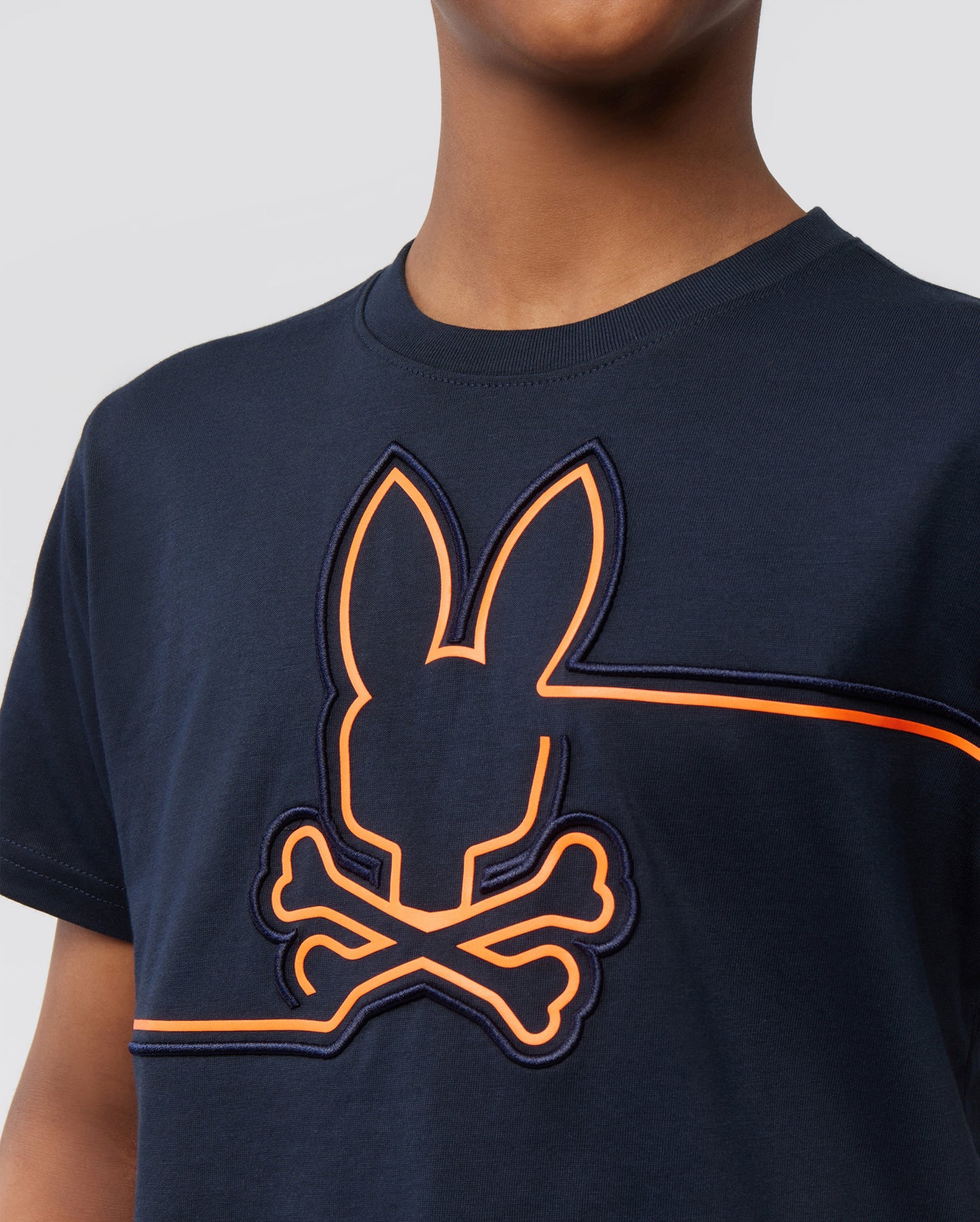 KIDS CHESTER EMBROIDERED GRAPHIC TEE - B0U301Z1PC
