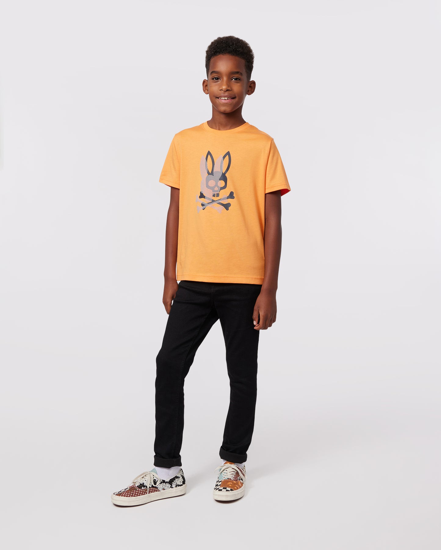 KIDS CHICAGO HD DOTTED GRAPHIC TEE - B0U412Z1PC