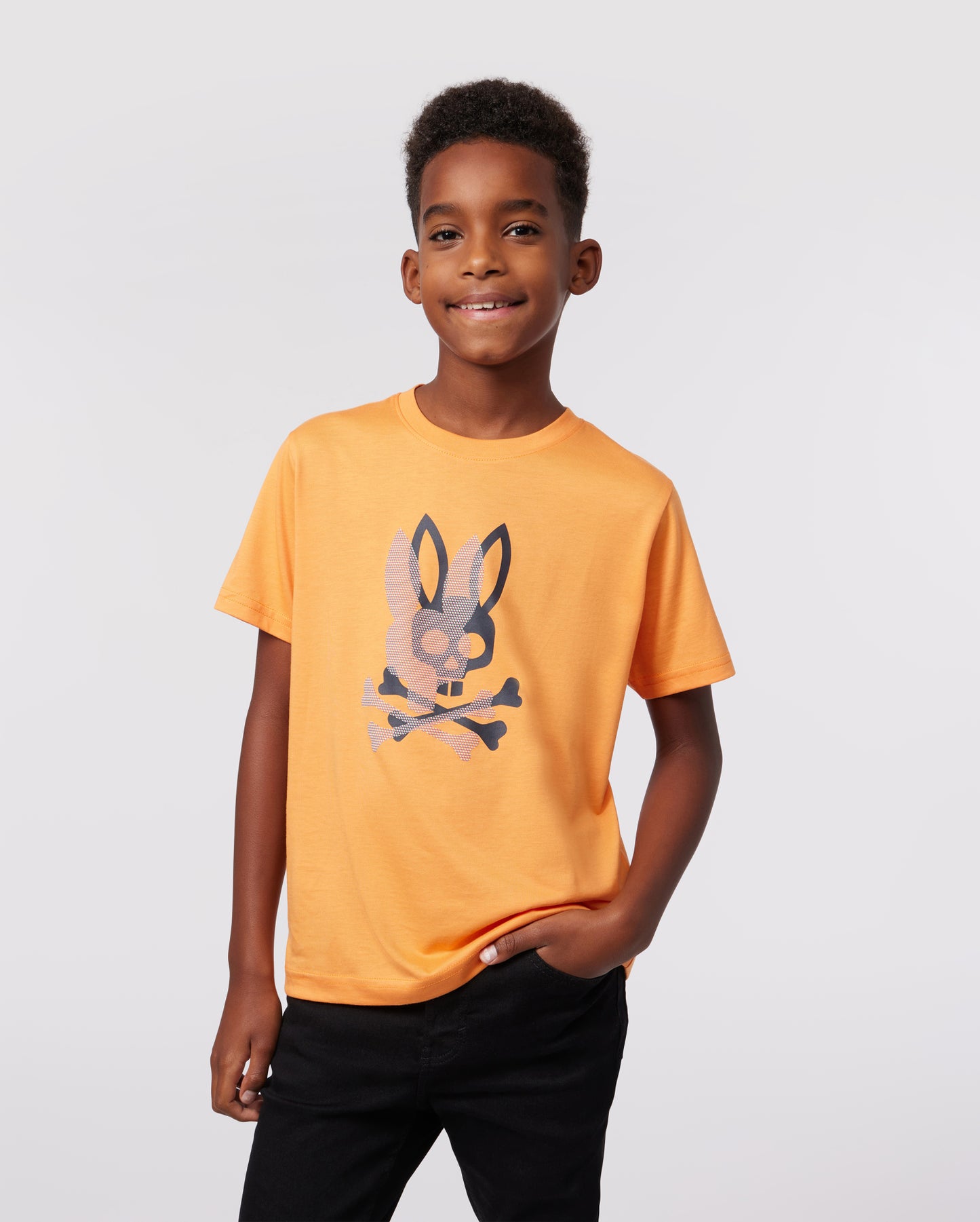 KIDS CHICAGO HD DOTTED GRAPHIC TEE - B0U412Z1PC
