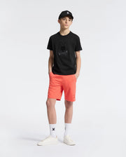 Teen | Kids' New Castle Embroidered Graphic Tee by Psycho Bunny, featuring a bold embroidered logo on soft cotton for a stylish and comfortable fit.