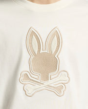 Teen | Kids' New Castle Embroidered Graphic Tee by Psycho Bunny, featuring a bold embroidered logo on soft cotton for a stylish and comfortable fit.