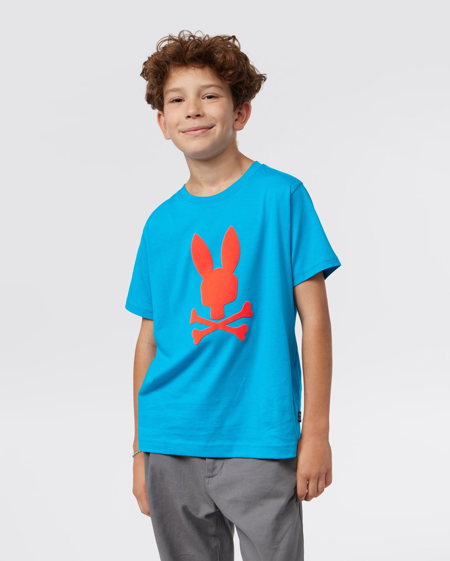 KIDS LOS ANGELES FLOCKING GRAPHIC TEE - B0U643Z1PC