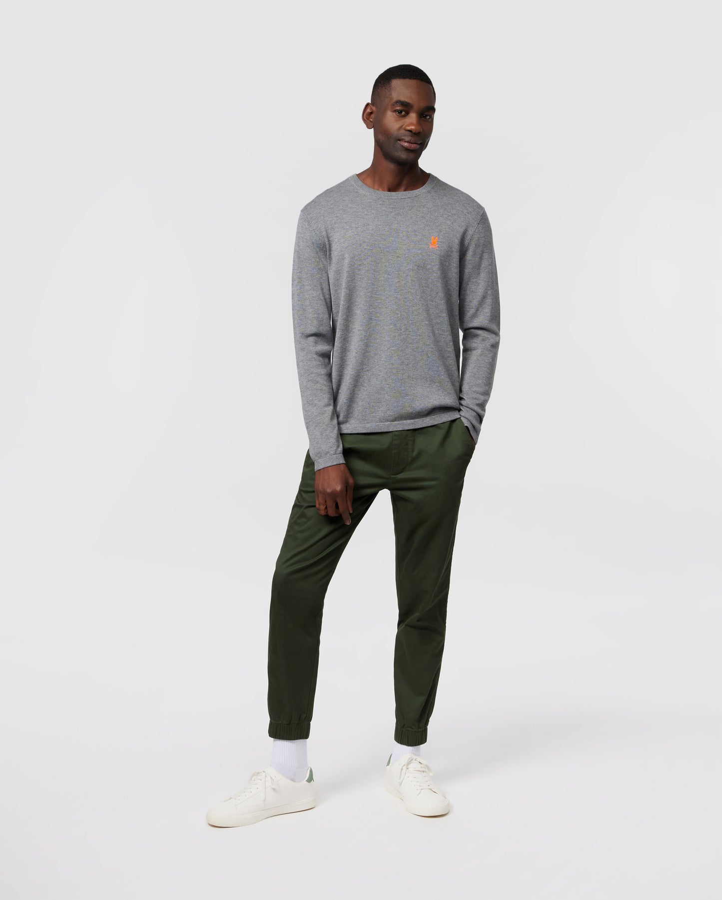 MENS LENNOX MERINO BLEND SWEATER - B6E743A2SW