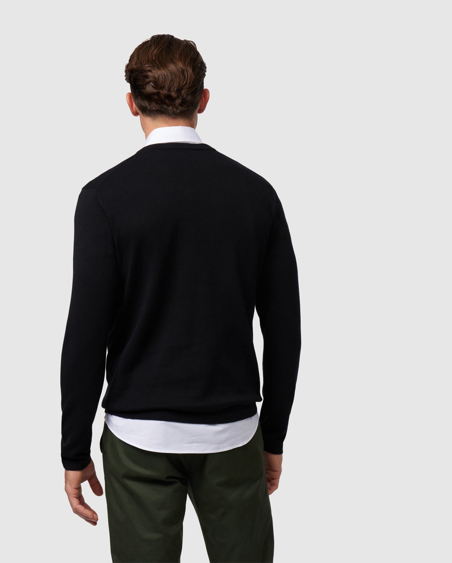 MENS ROSEVILLE V NECK SWEATER - B6E745A2SW