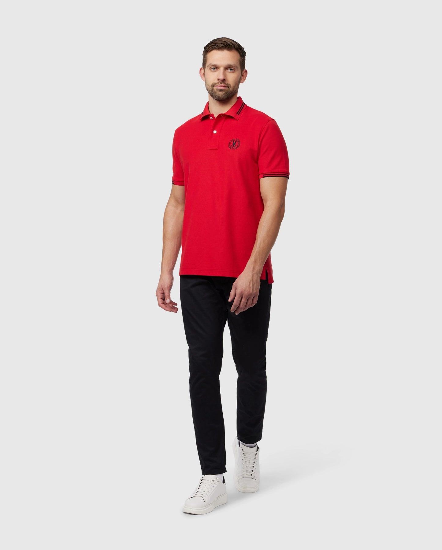 MENS SANTA FE PIQUE POLO SHIRT - B6K218Y1PC