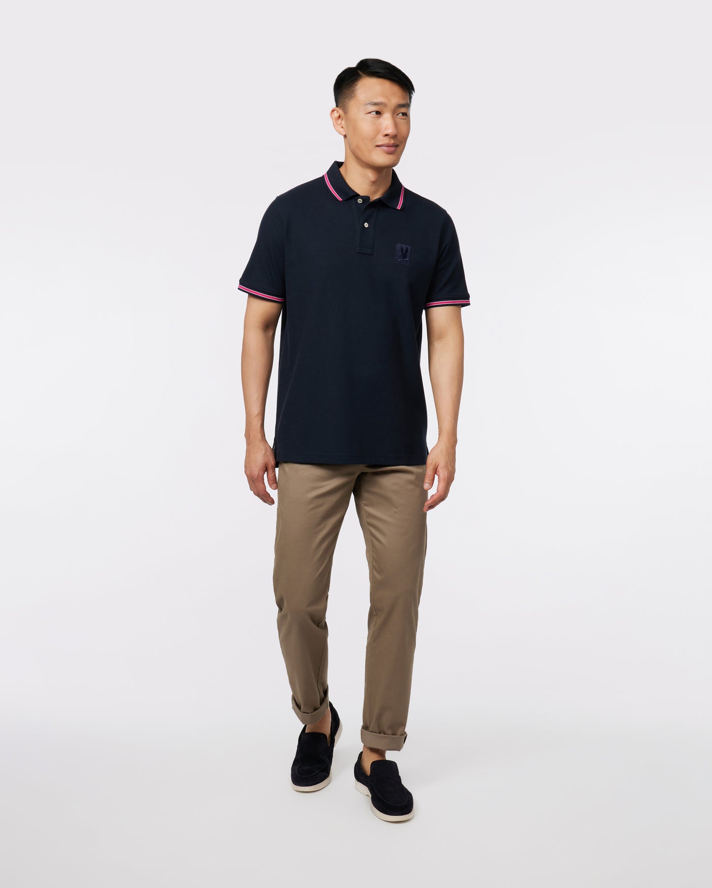 MENS YORKVILLE EMBROIDERED PIQUE POLO - B6K328Z1PC
