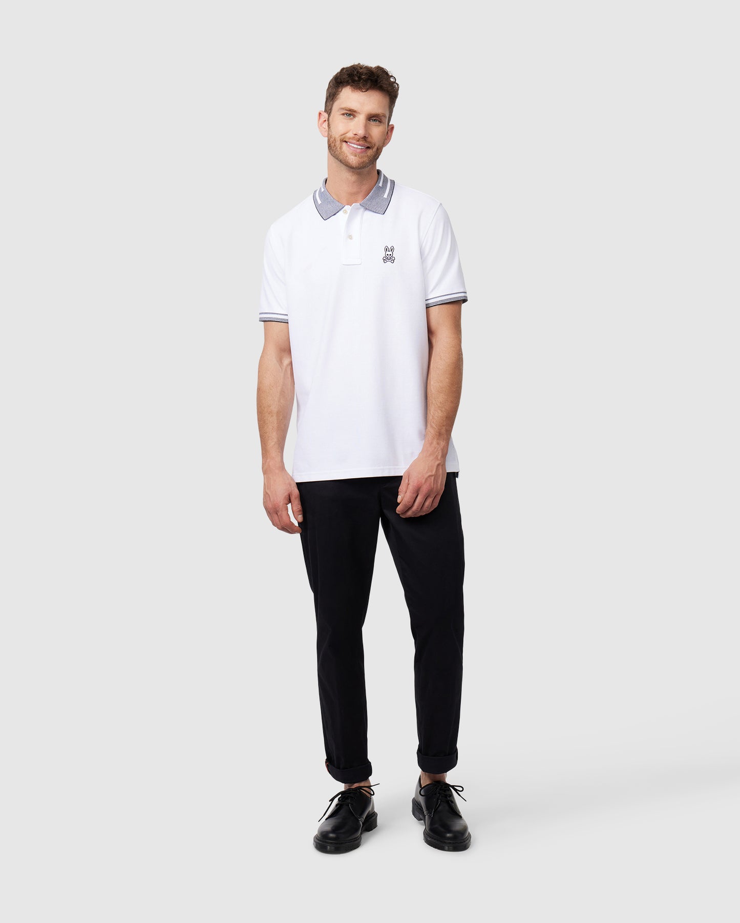 MENS CHESTER PIQUE POLO SHIRT - B6K333Z1PC