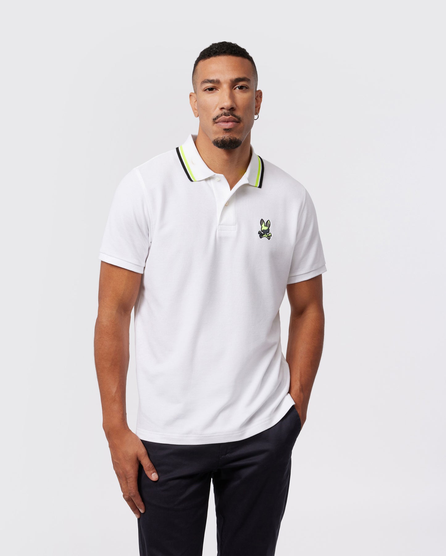 MENS PLANO PIQUE POLO - B6K334Z1PC