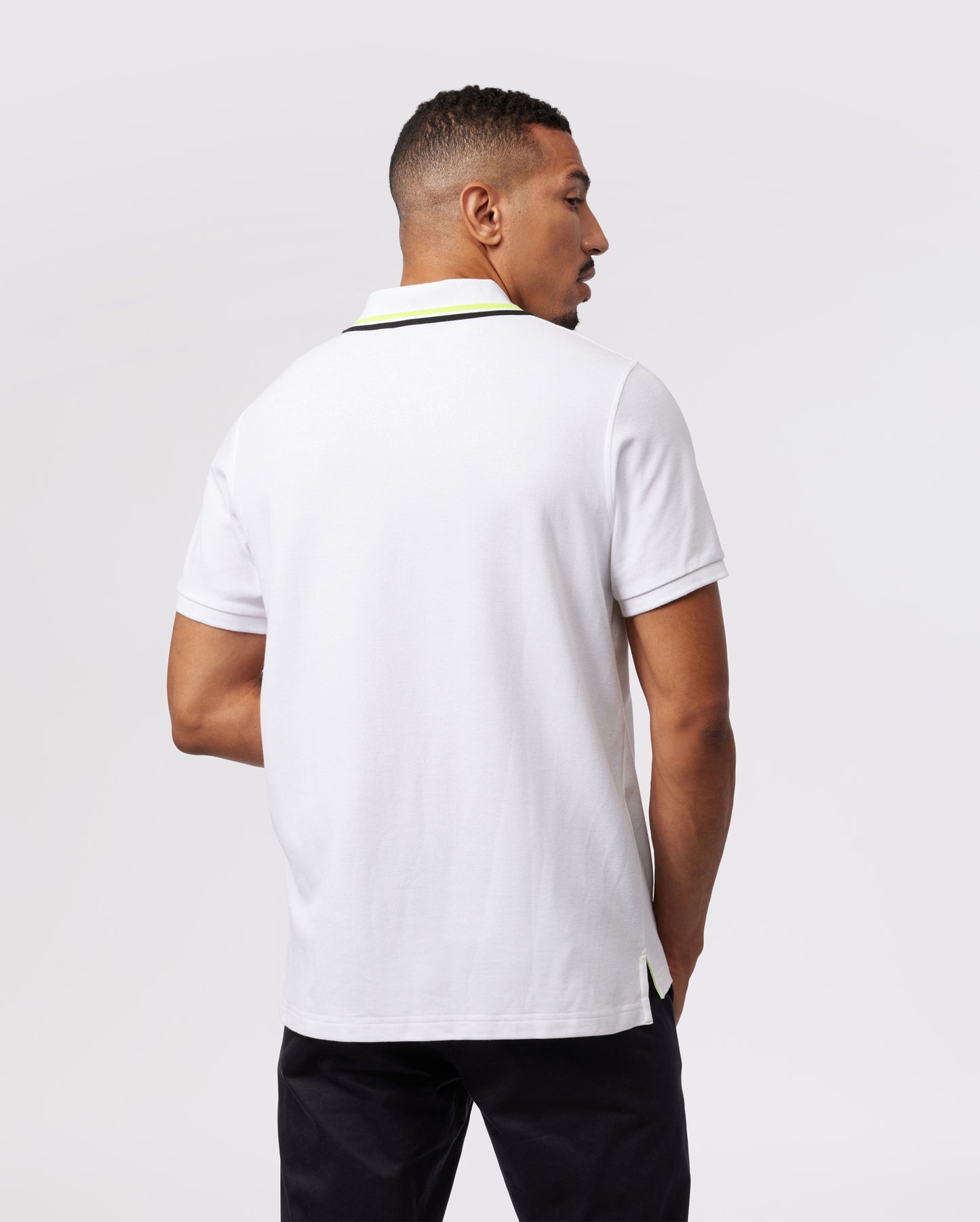 MENS PLANO PIQUE POLO - B6K334Z1PC