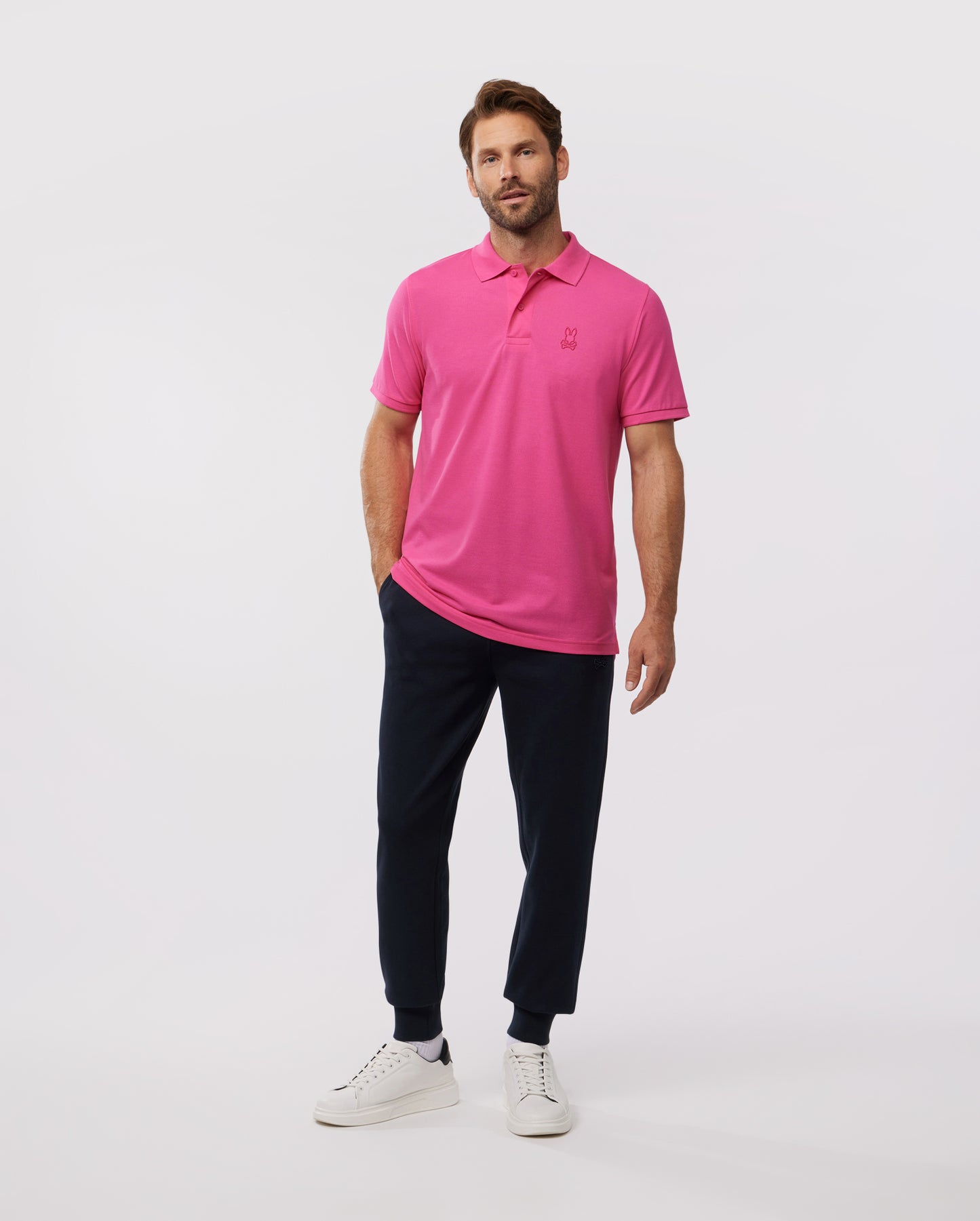 MENS OUTLINE POLO - B6K508Z1PC