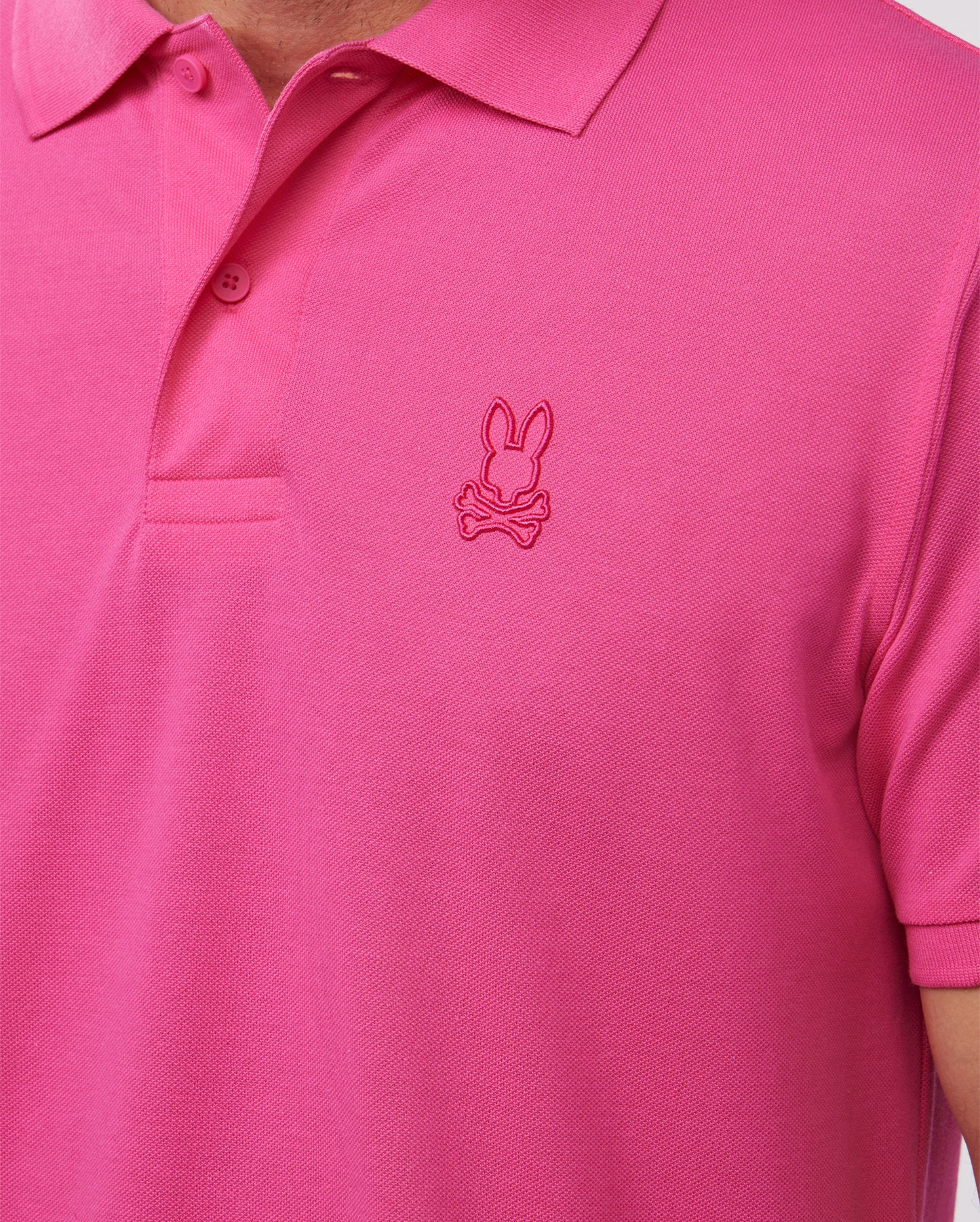 MENS OUTLINE POLO - B6K508Z1PC