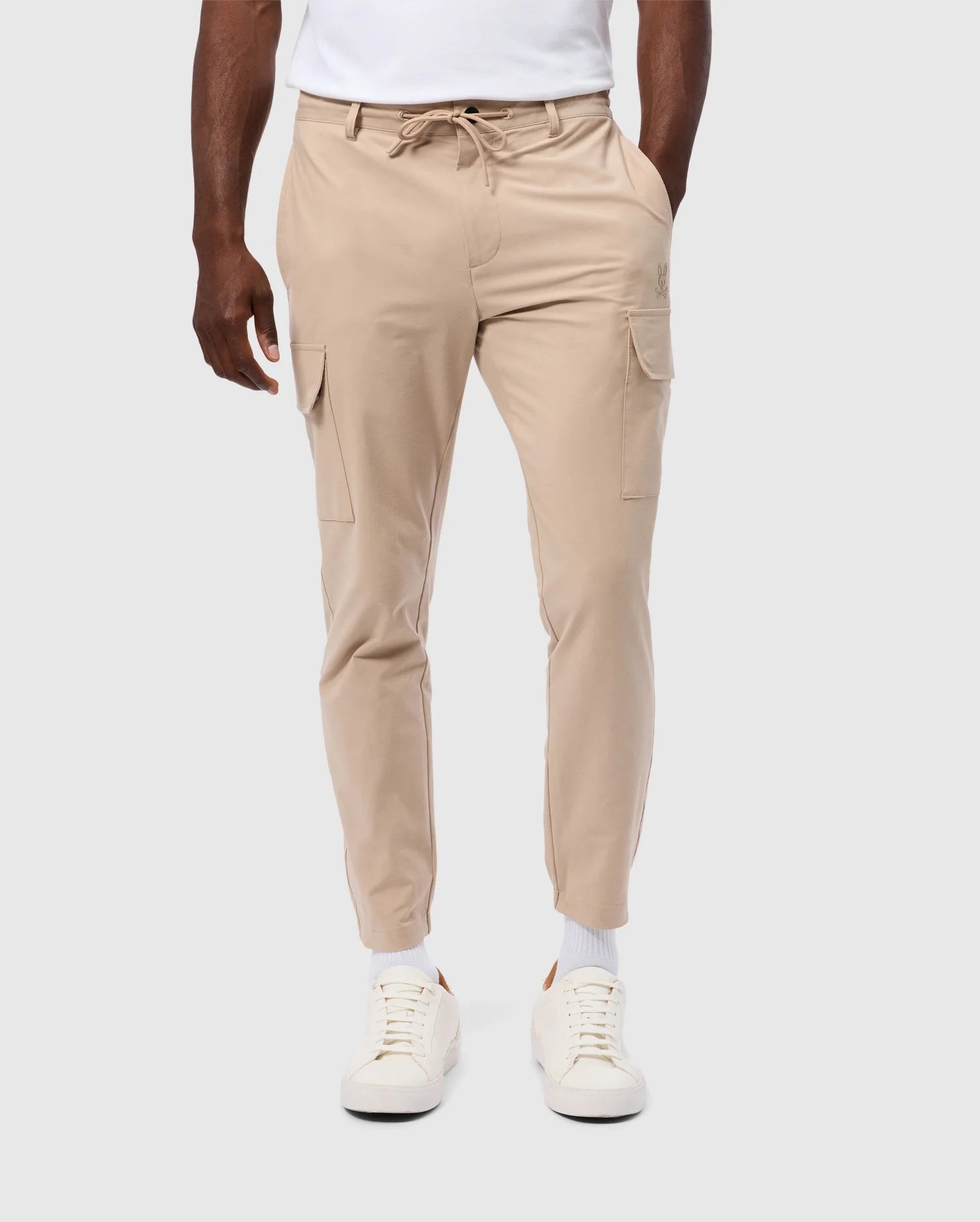 White cargo joggers hotsell