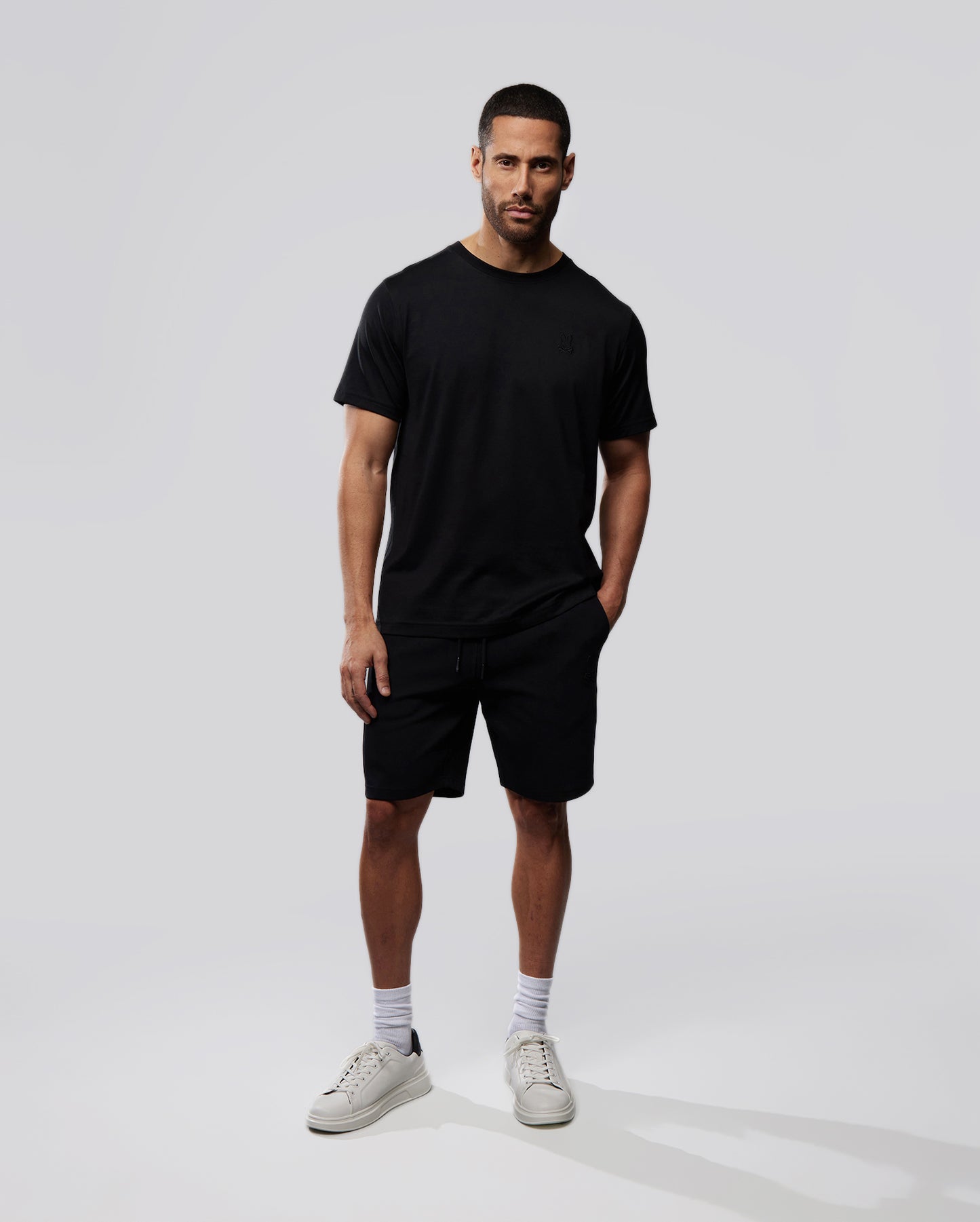 SWEATSHORTS HOMME OUTLINE - B6R507ARCN