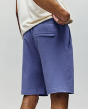 SHORT LEVANZO EN TISSU MICRO RATINÉ, BRODÉ - B6R578F200