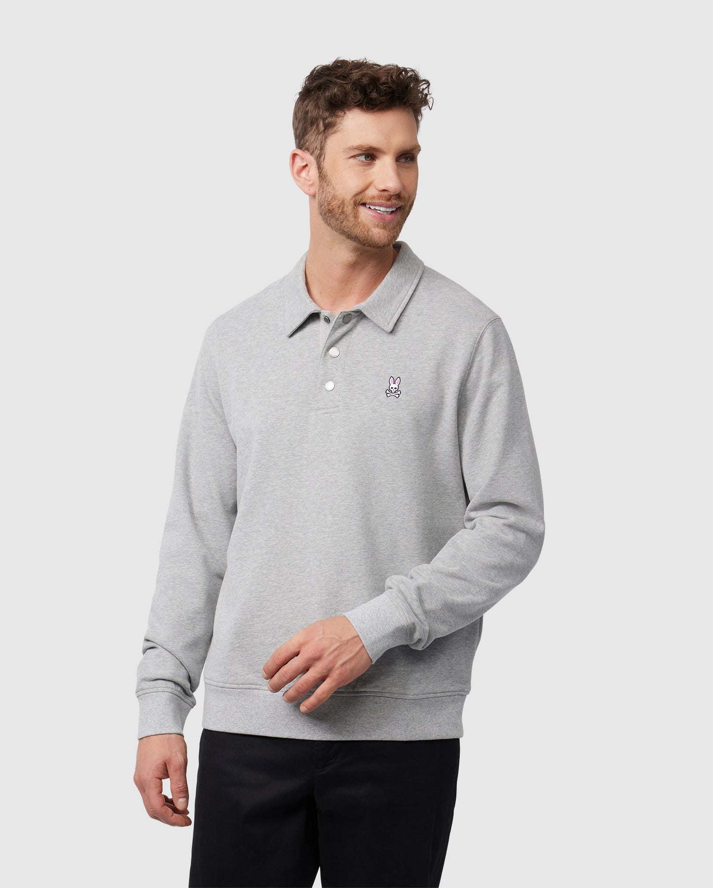 MENS NOVATO COLLAR SWEATSHIRT - B6S425A2FT
