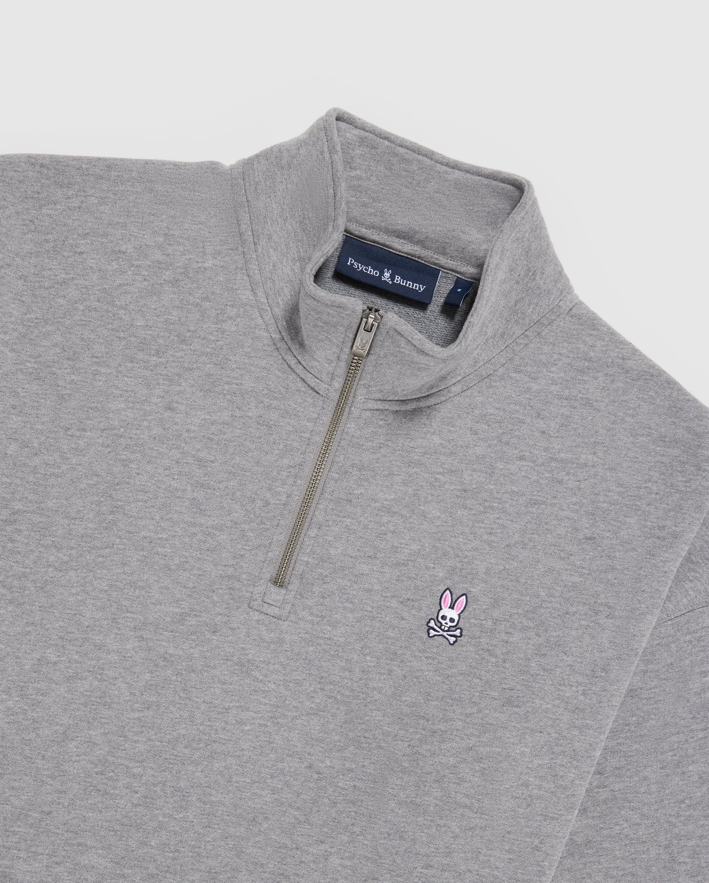 MENS YORKVILLE RELAXED FIT FLEECE HALF ZIP POPOVER - B6S454Z1FT