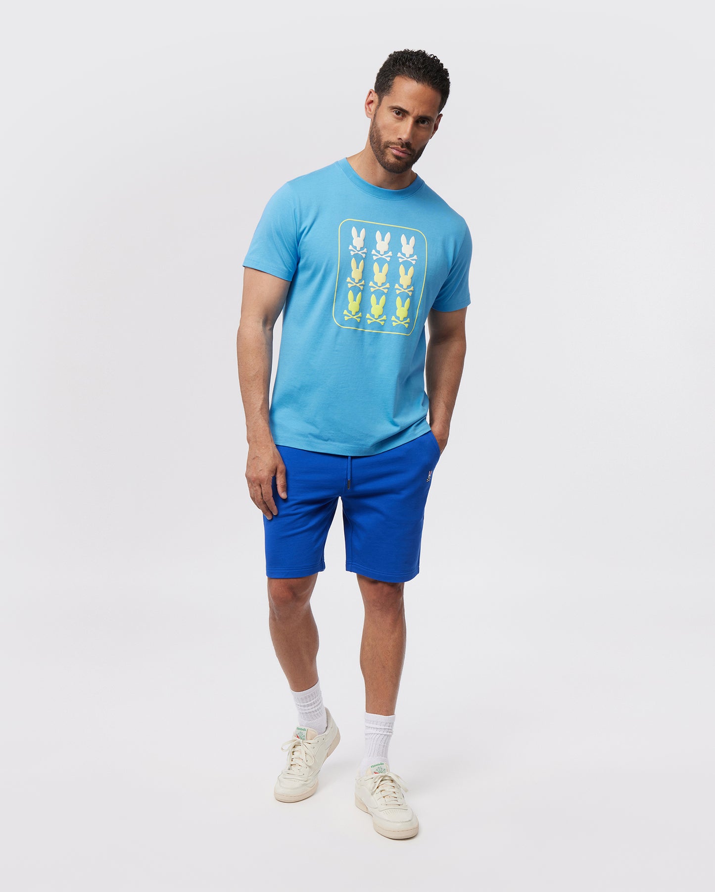 MENS BARKER GRAPHIC TEE - B6U141Y1PC