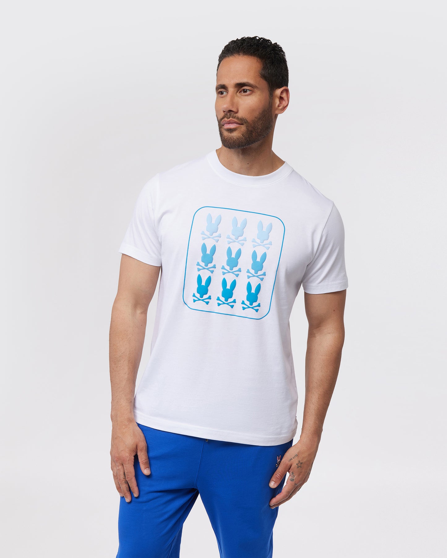 MENS BARKER GRAPHIC TEE - B6U141Y1PC