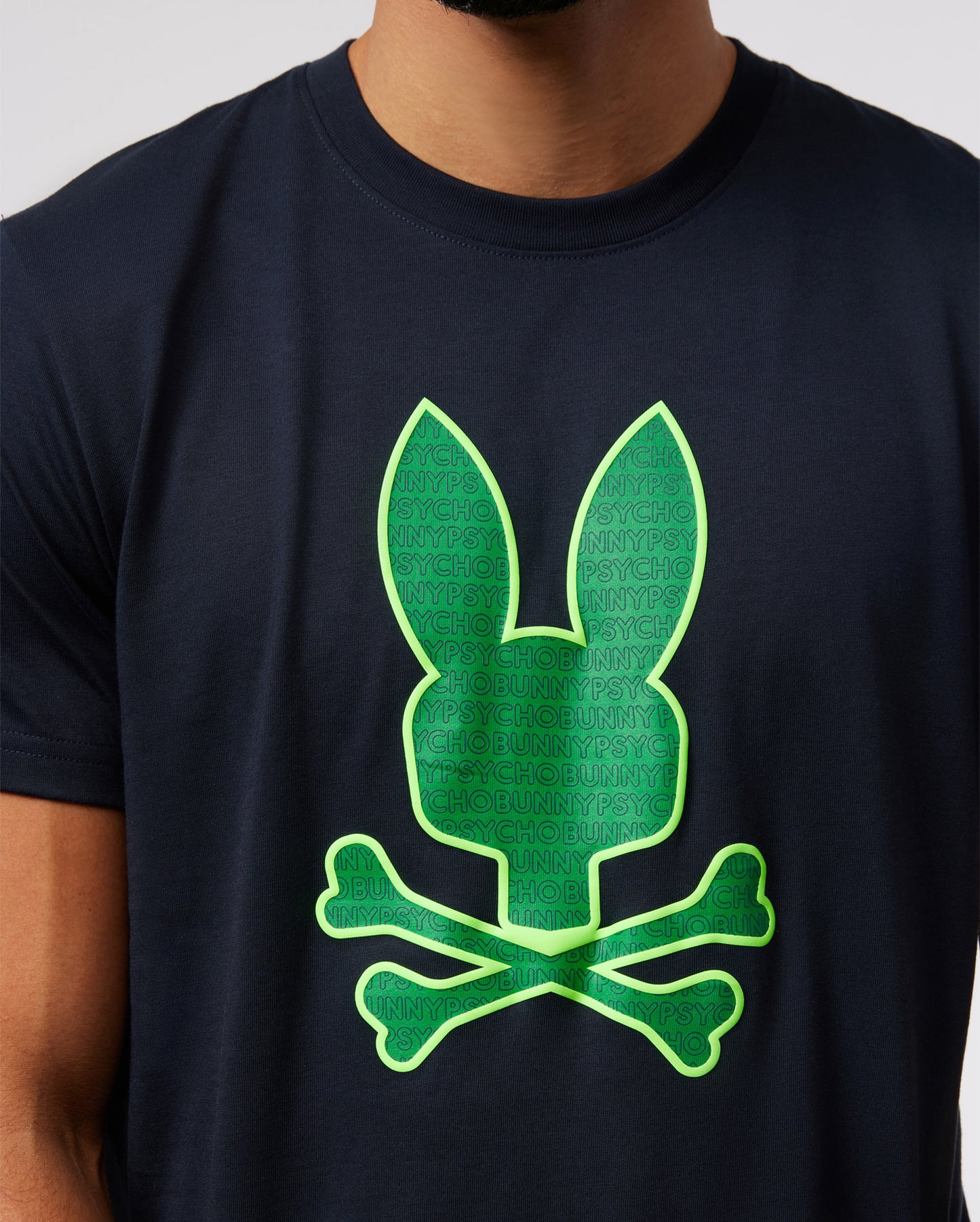 MENS HARVEY EMBROIDERED GRAPHIC TEE - B6U309Z1PC