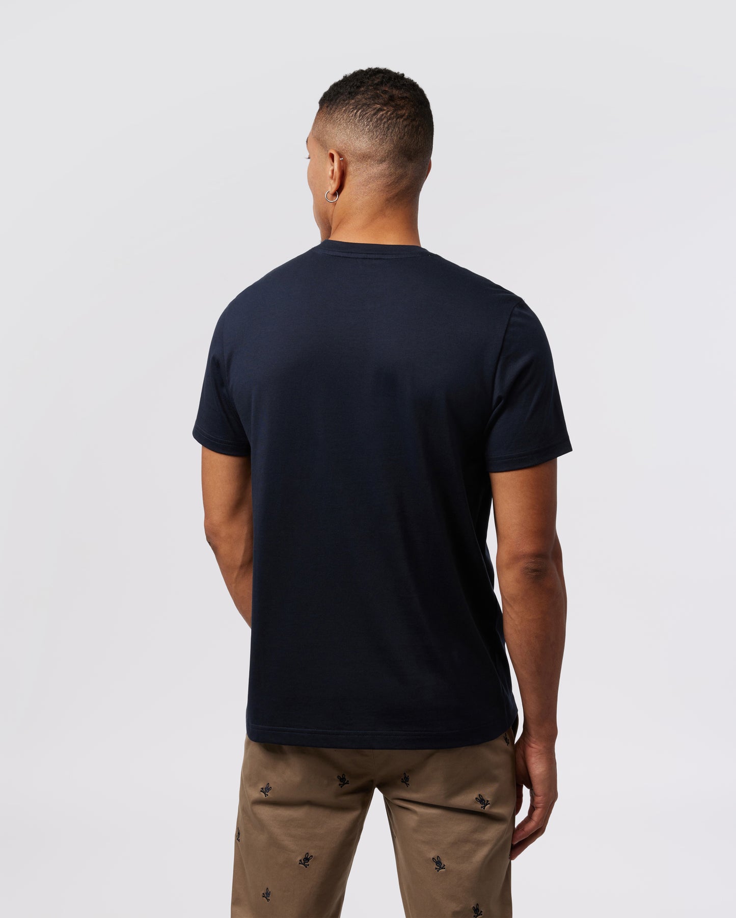 MENS HARVEY EMBROIDERED GRAPHIC TEE - B6U309Z1PC
