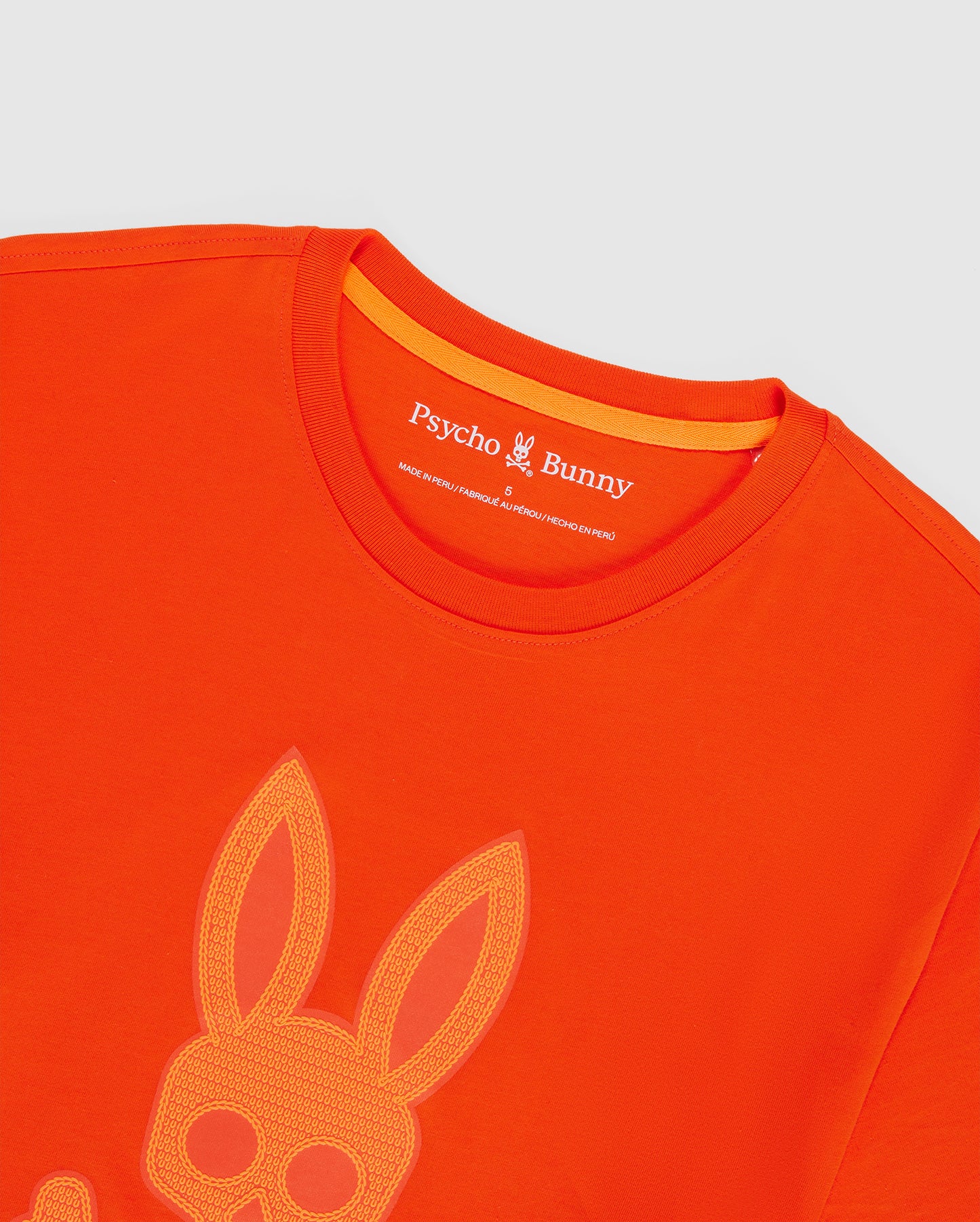 MENS CLEVELAND HD BUNNY PRINT GRAPHIC TEE - B6U764Z1PC