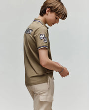 KIDS WADE PATCH PIQUE POLO - KT0100051