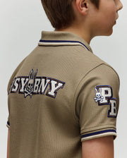 KIDS WADE PATCH PIQUE POLO - KT0100051