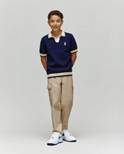 KIDS CARTER KNIT POLO SHIRT - KT0400006