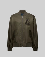 MENS DAVID OVERSIZED SATIN BOMBER - MO1100001