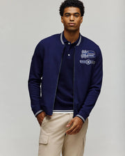 MENS DESMOND PIQUE KNIT BOMBER - MO1100018