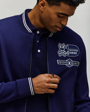 MENS DESMOND PIQUE KNIT BOMBER - MO1100018