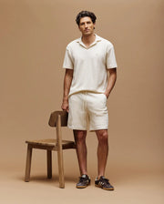 MENS KAIRO JOHNNY COLLAR CROCHET POLO - MT0100100