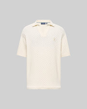MENS KAIRO JOHNNY COLLAR CROCHET POLO - MT0100100