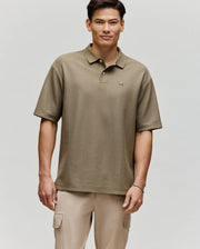 MENS BENNY OVERSIZED FIT PIQUE POLO - MT0100105