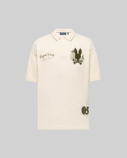 MENS AUGUSTE OVERSIZED PIQUE POLO SHIRT - MT0100112