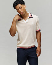POLO CARTER EN TRICOT, COL JOHNNY - MT0400093