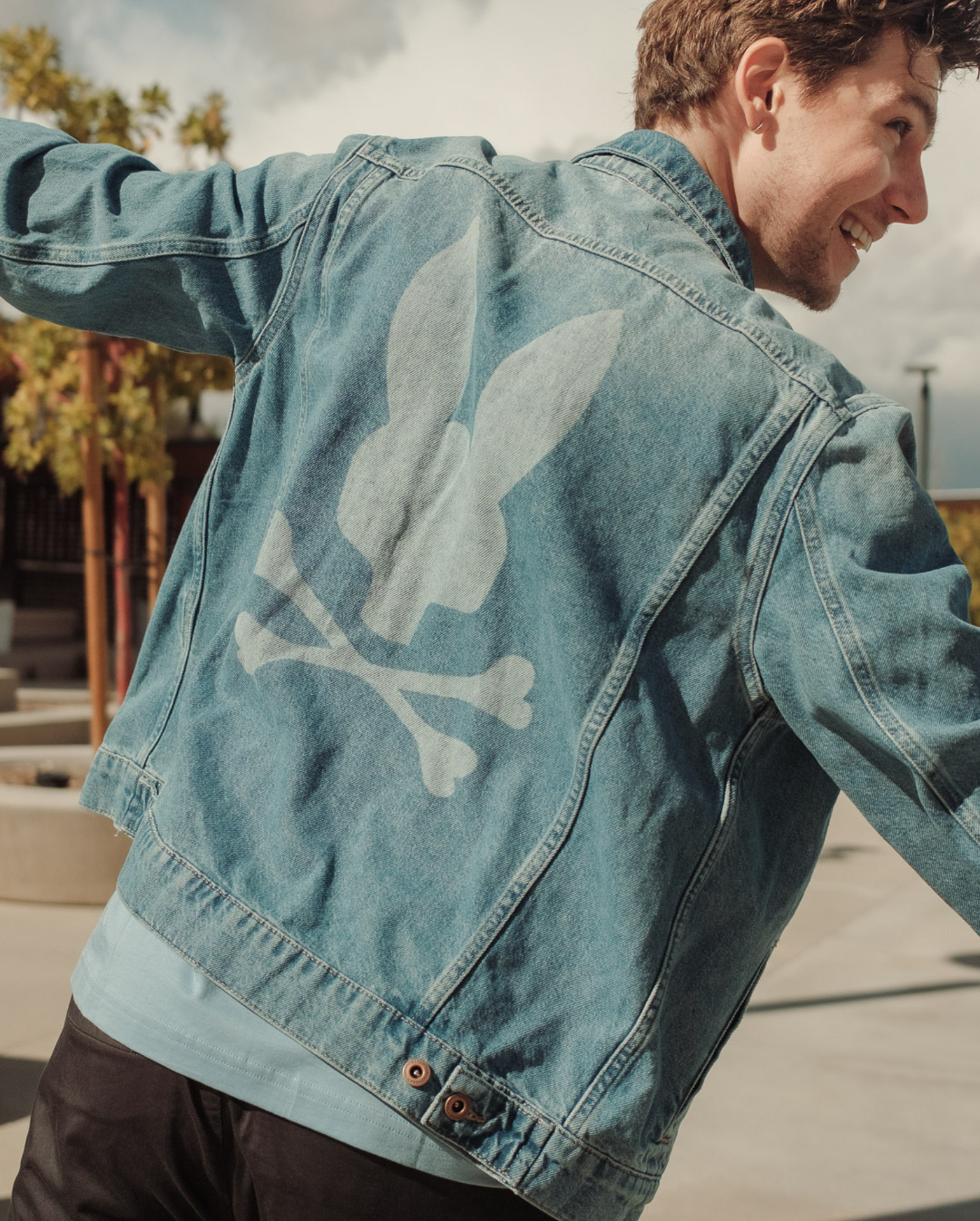 MENS PATHE DENIM JACKET - B6J741X1CO
