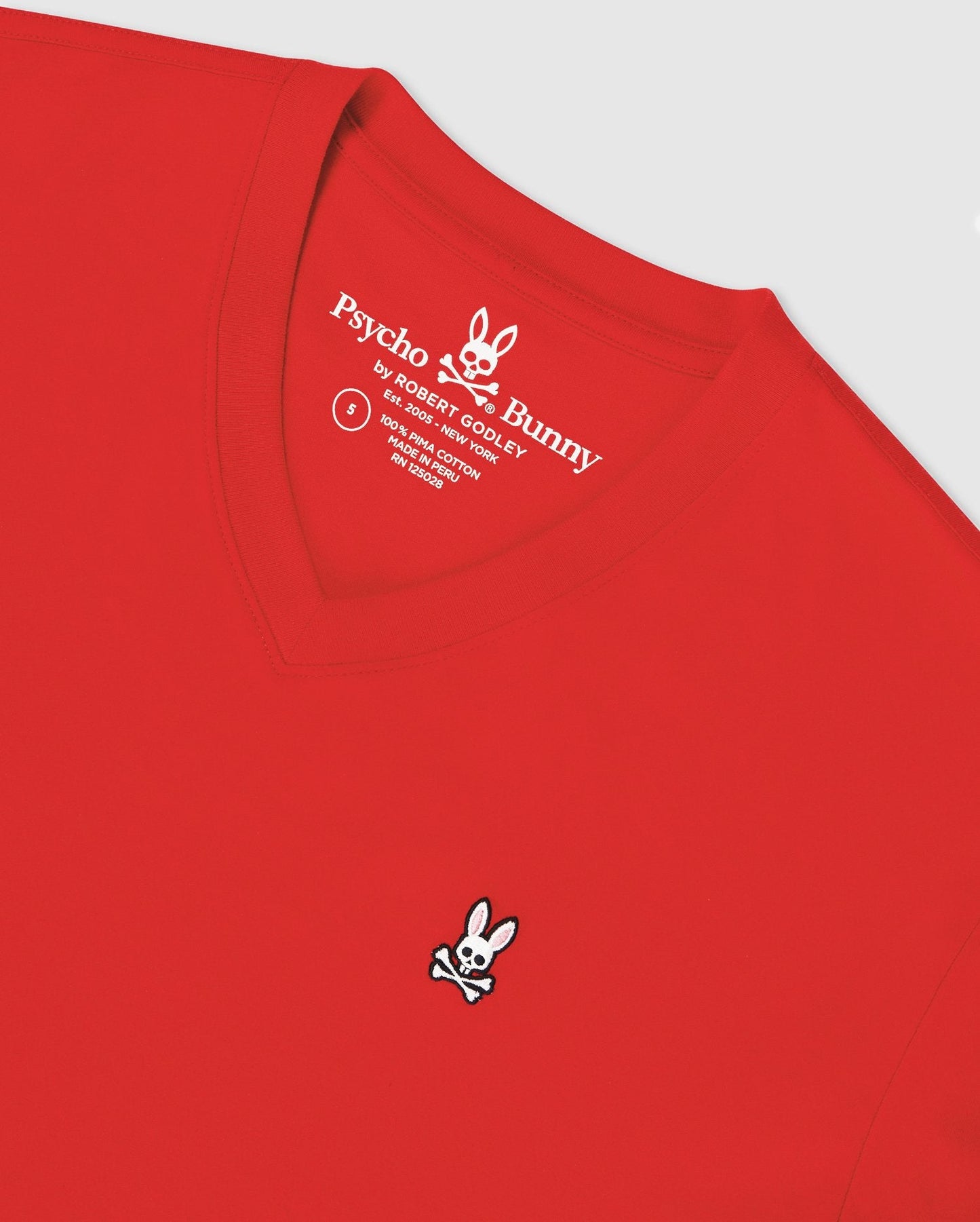 T-SHIRT COL V CLASSIQUE HOMME - B6U100CRPC