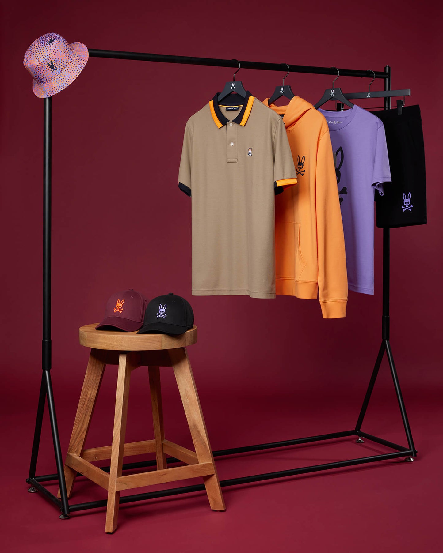 MENS CHICAGO DOTTED BUCKET HAT - B6A417Z1HT
