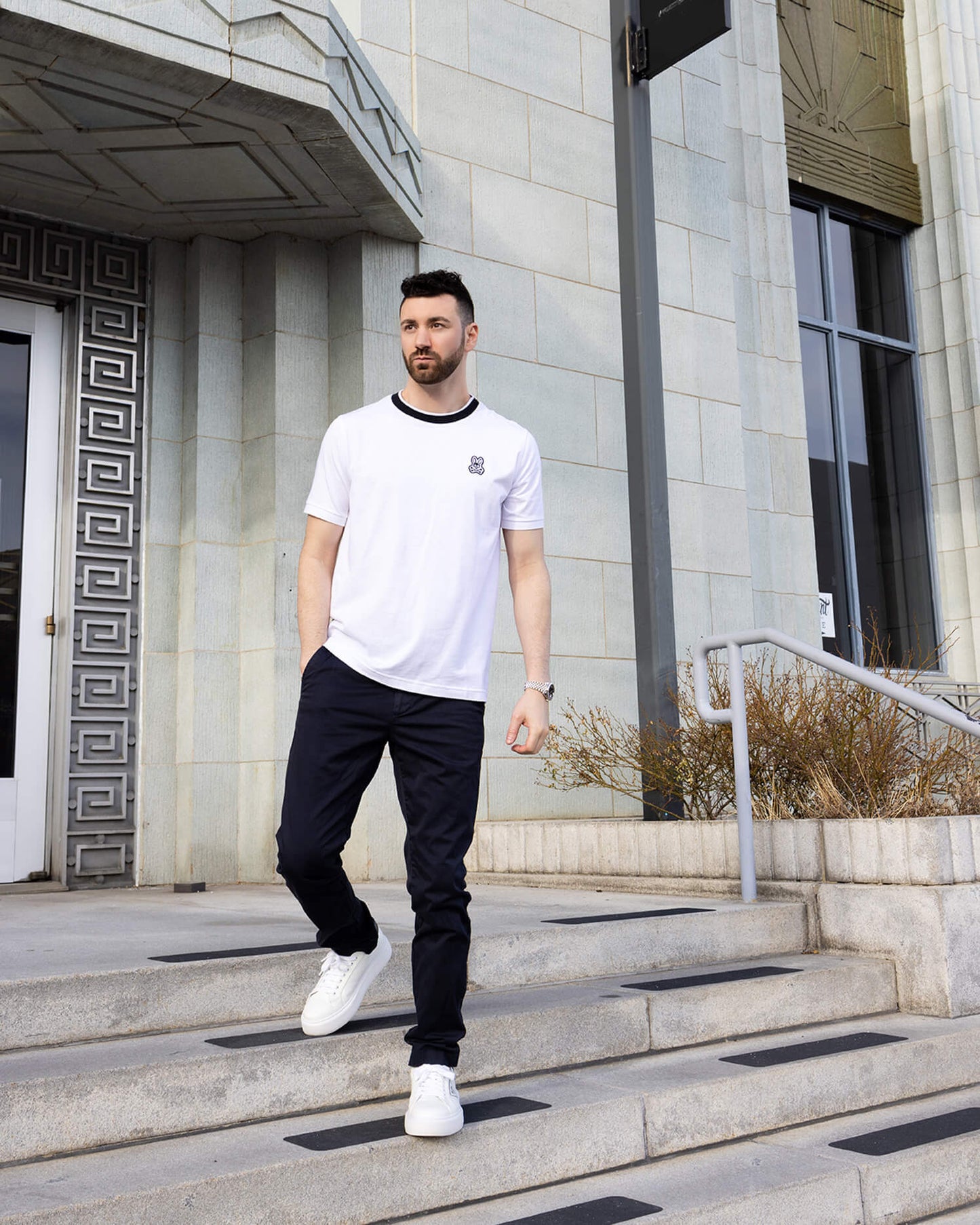 MENS SERGE FASHION TEE - B6U705X1PC