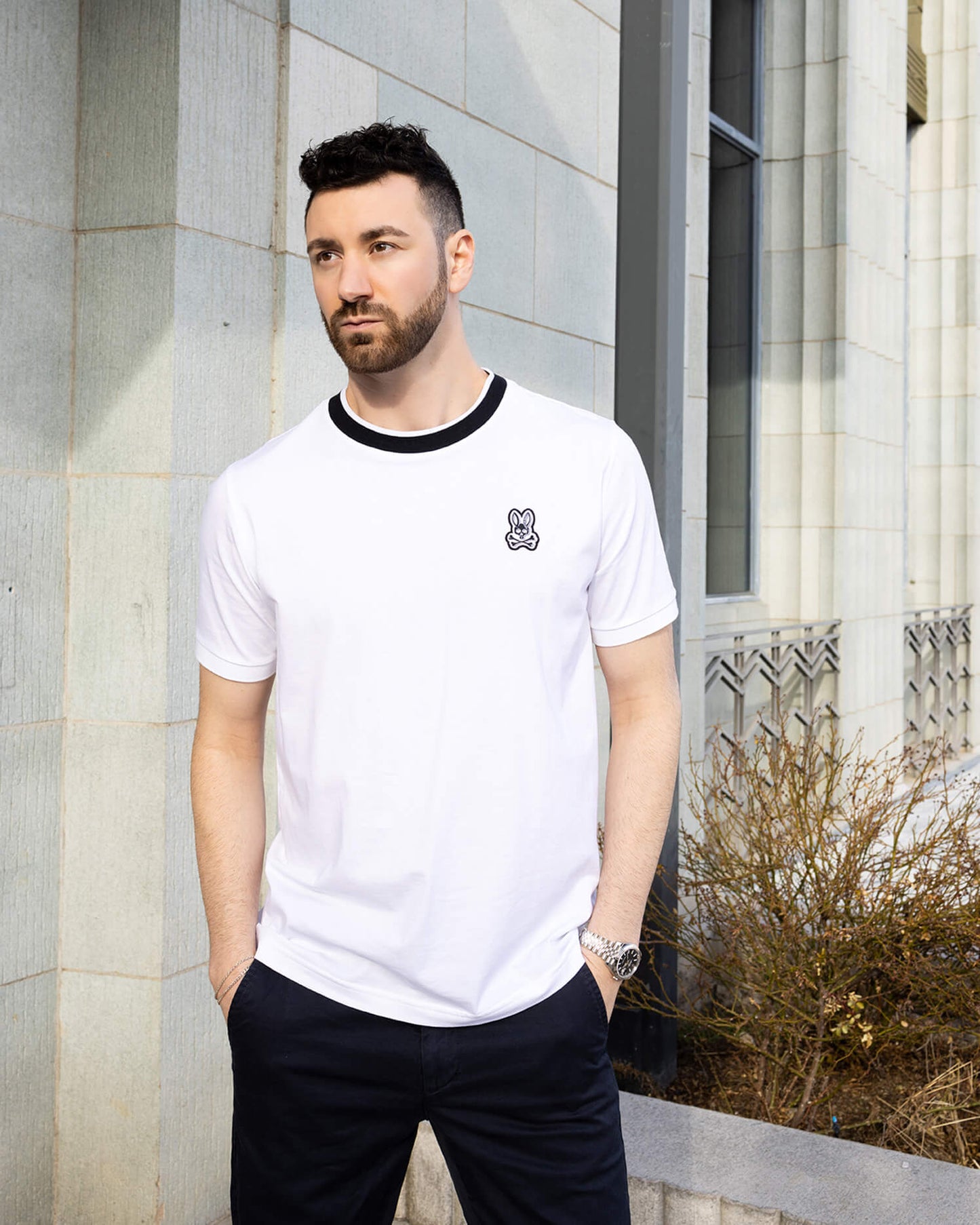 MENS SERGE FASHION TEE - B6U705X1PC