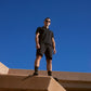 SWEATSHORTS HOMME OUTLINE - B6R507ARCN