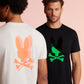 MENS LOS ANGELES GRADIENT FLOCKING GRAPHIC TEE - B6U817Z1PC