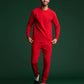MENS WAFFLE POCKET LONG SLEEVE TEE - B6T672A2CO